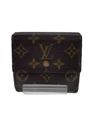 【中古】LOUIS VUITTON◆ポルト・モネ・ビエ・カルト・クレディ_モノグラム・キャンバス_BRW/PVC/BRW/レディース【服飾雑貨他】 【中古】LOUIS VUITTON◆ポルト・モネ・ビエ・カルト・クレディ_モノグラム・キャンバス_BRW/PVC/BRW/レディース【服飾雑貨他】