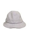 【中古】POP TRADING COMPANY◆ハット/--/PUP/ストライプ/メンズ【服飾雑貨他】