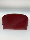 【中古】LOUIS VUITTON◆ポシェット・コスメティック_エピ_RED/レザー/RED//【バッグ】(4)