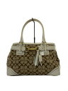 【中古】COACH◆トートバッグ/--/BEG/総柄/10508【バッグ】