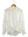 【中古】Midorikawa◆長袖シャツ/FREE/コットン/WHT/MID21FW-SH10【メンズウェア】