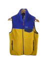【中古】patagonia◆SYNCHILLA/フリースベスト/XS/ポリエステル/YLW/25500【メンズウェア】