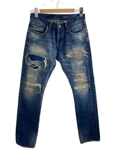【中古】HYSTERIC GLAMOUR◆ボトム/31/デニム/IDG/0241AP10//【メンズウェア】