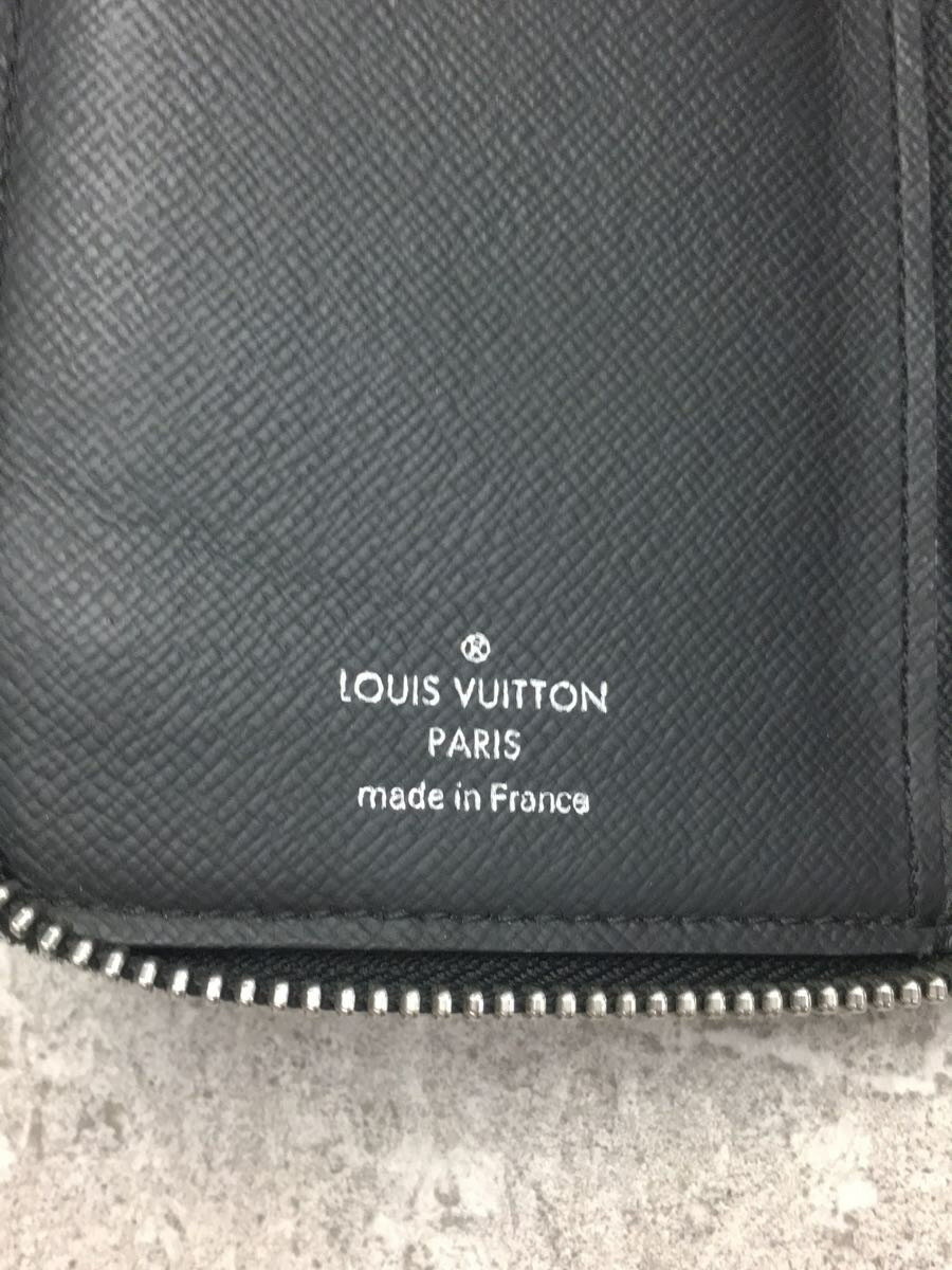 【中古】LOUIS VUITTON◆長財布/--/BLK/チェック/メンズ【服飾雑貨他】