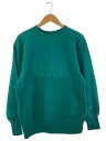【中古】Champion◆90s/リバース/HILTON HEAD/企業/フロント刺繍/スウェット/XL/コットン/グリーン【メンズウェア】