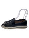 【中古】MIU MIU◆ローカットスニーカー/--/BLK【シューズ】
