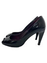 【中古】MIU MIU◆パンプス/34.5/BLK【シューズ】