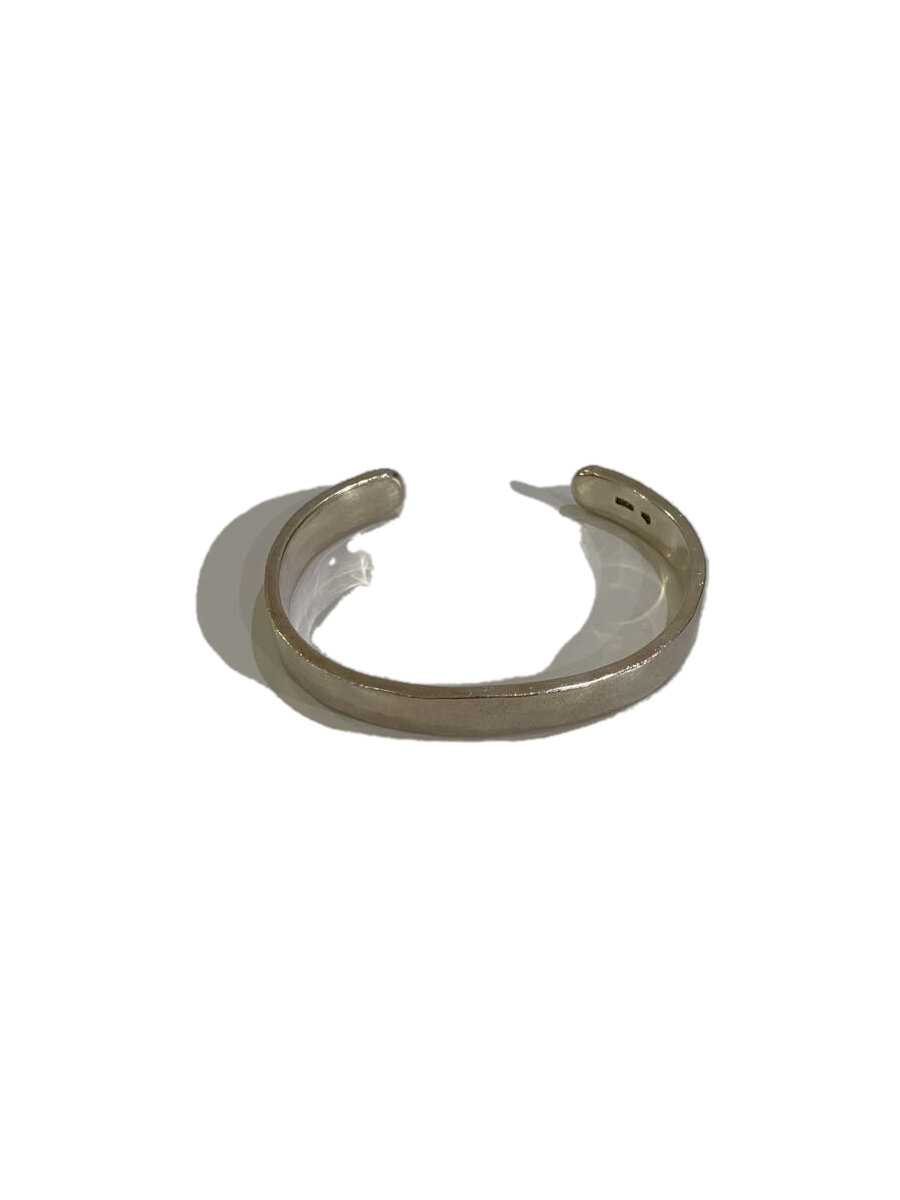 【中古】市松◆7ミリ/平打ち/バングル/SILVER/メンズ/? NULL ?【服飾雑貨他】