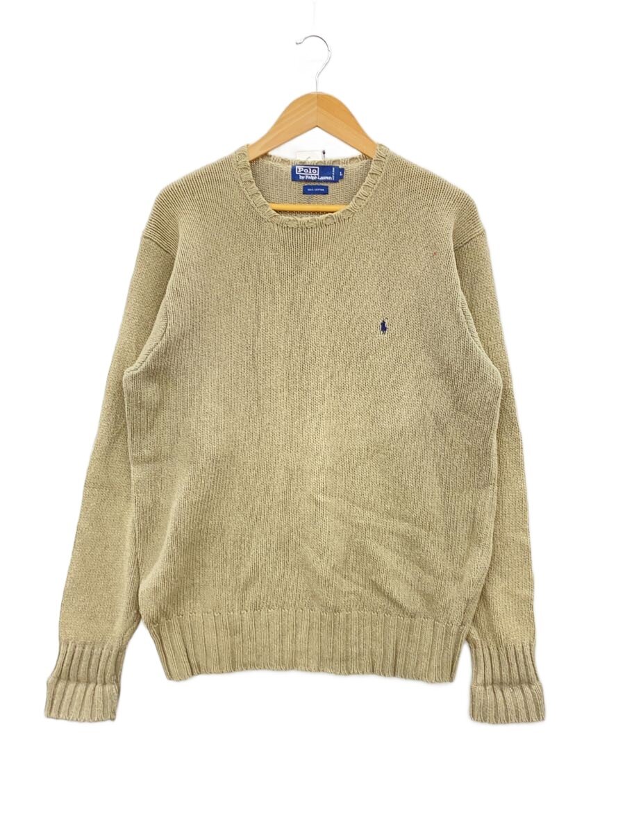 【ブランド】POLO RALPH LAUREN 【ブランドカナ】ポロラルフローレン 【型番】 【程度】B 【サイズ】L 【メインカラー】カーキ 【素材・生地】コットン 【キーワード】　　　/ 2026/08/16 セカンドストリート福岡天神店【3287】【中古】POLO RALPH LAUREN◆ポニーニット・セーター(薄手)/L/コットン ブランド POLO RALPH LAUREN 型番 カラー カーキ 柄 素材・生地 コットン>色・素材について サイズ L>サイズ表示について 実寸（cm） 【カットソー】 身幅：59 / 着丈：69 / ゆき：91 【その他】 その他サイズ：/ 商品は　セカンドストリート福岡天神店の店頭にて販売しております。商品に関するお問合わせは、お電話(TEL:092-718-7766)にて、問合わせ番号：2332874759493をお伝えください。 配送方法やお支払い方法に関するお問い合わせは、サポートセンターまでご連絡をお願いします。 ※お電話の対応は営業時間内のみとなります。お問い合わせフォームでお問い合わせの際はご注文番号をご記入下さい この商品に関する出品店舗からのコメント 当店の商品をご覧いただき誠にありがとうございます。毛立ちがございますがまだまだご使用いただけます。あくまで中古品となること、店頭でも併売中であることをご理解の上、ご検討をお願いいたします。商品について気になることがございましたら、販売店舗までお問合せ下さいませ。