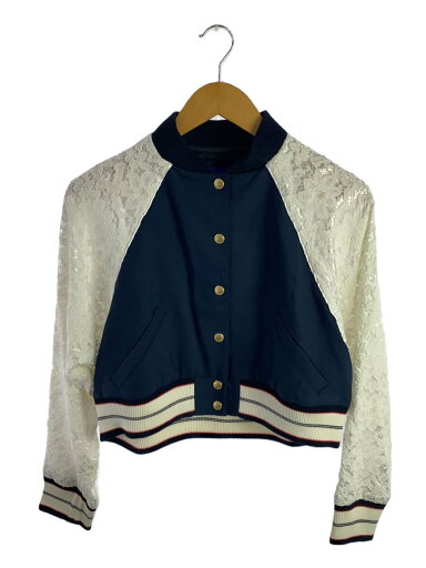 【中古】BLUE LABEL CRESTBRIDGE◆ブルゾン/38/--/NVY/55F11-541-29【レディースウェア】 【中古】BLUE LABEL CRESTBRIDGE◆ブルゾン/38/--/NVY/55F11-541-29【レディースウェア】