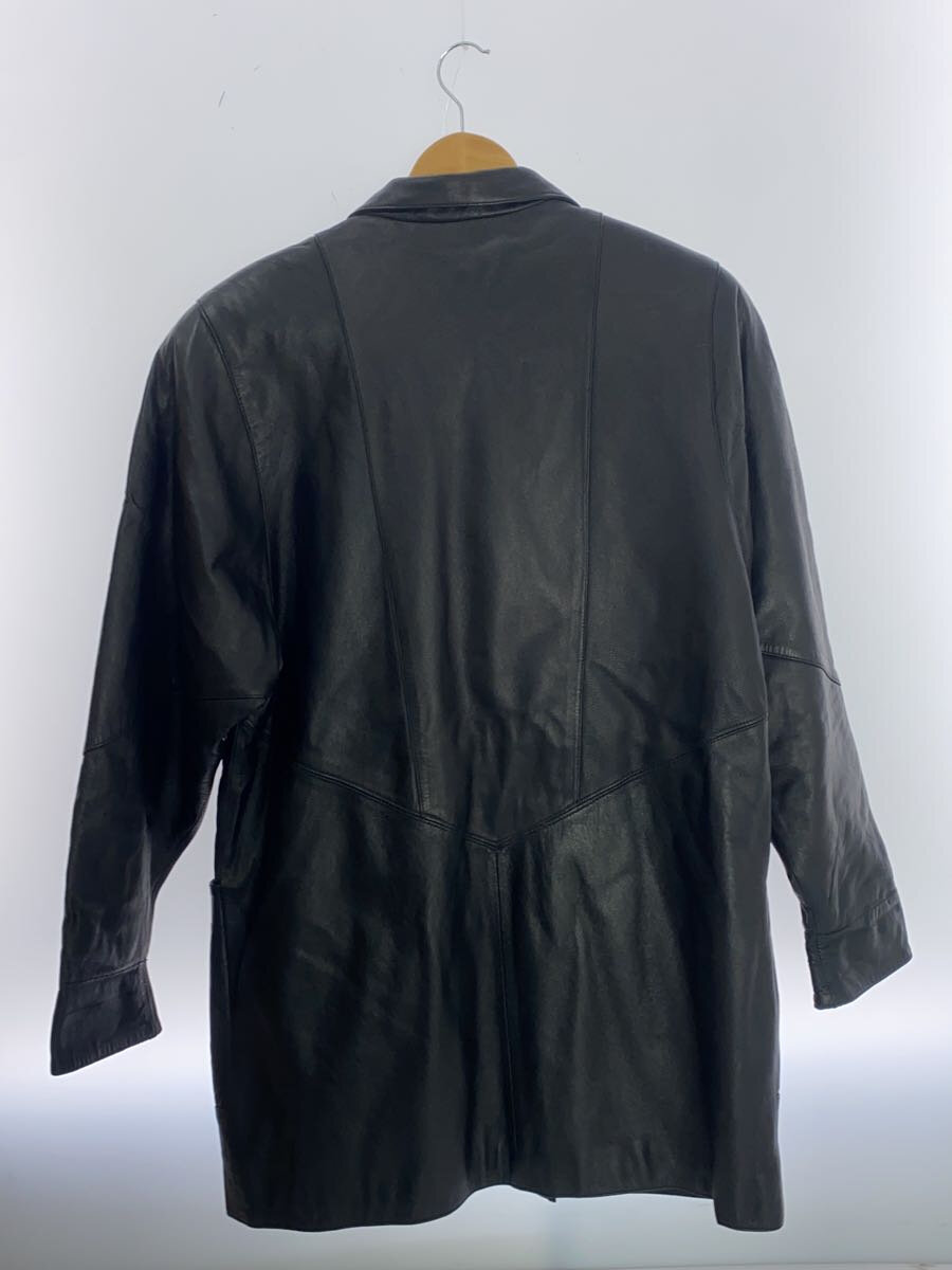 【中古】HARAJUKU MOTHER◆レザージャケット・ブルゾン/9/羊革/ブラック/無地【メンズウェア】