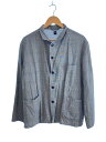 【中古】KAPTAIN SUNSHINE◆19SS/Stand callar Jacket/ジャケット/36/コットン/GRY/チェック/KS9SJK01【メン...