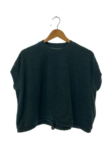 【中古】6(ROKU) BEAUTY & YOUTH UNITED ARROWS◆半袖カットソー/ポリエステル/グリーン/ボーダー/8617-241-0482【レディースウェア】 【中古】6(ROKU) BEAUTY & YOUTH UNITED ARROWS◆半袖カットソー/ポリエステル/グリーン/ボーダー/8617-241-0482【レディースウェア】