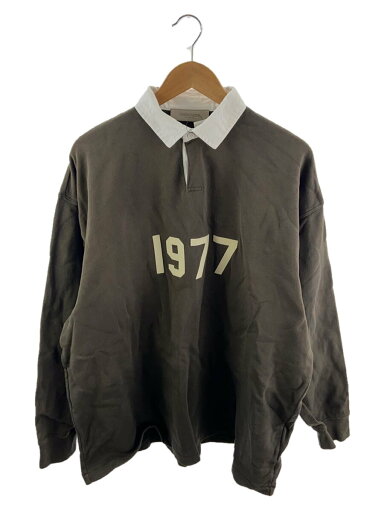 【中古】FEAR OF GOD◆Polo longT 1977/長袖ポロシャツ/M/コットン/カーキ【メンズウェア】 【中古】FEAR OF GOD◆Polo longT 1977/長袖ポロシャツ/M/コットン/カーキ【メンズウェア】