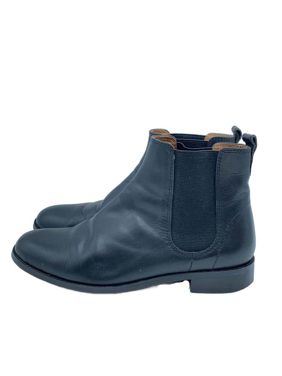 【中古】MARGARET HOWELL◆サイドゴアブーツ/23.5cm/BLK/レザー/2024//【シューズ】
