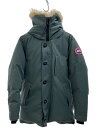 【中古】CANADA GOOSE◆ダウンジャケット/M/ポリエステル/GRN/3438JM【メンズウェア】