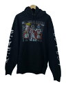 【中古】A Elegantes SAPEur◆タツンコプロ/BIG3/パーカー/XL/コットン/BLK【メンズウェア】