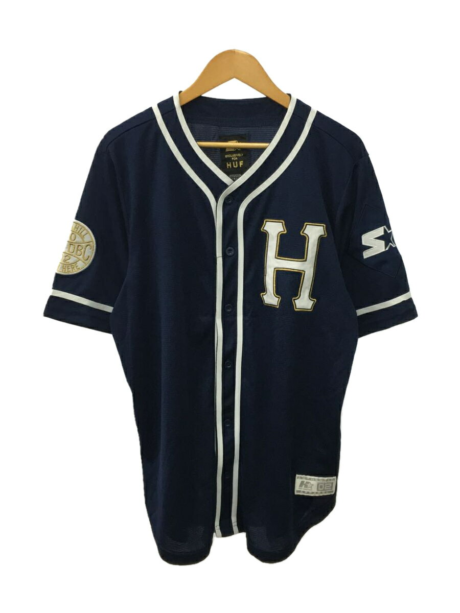 【中古】HUF◆トップス/L/ポリエステル【メンズウェア】