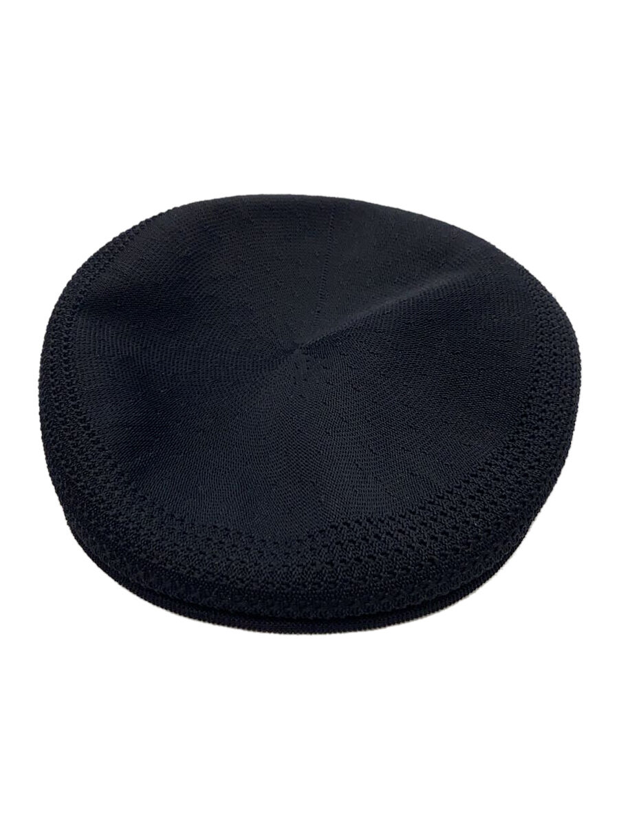 【中古】KANGOL◆ハンチング/L/ポリエステル/BLK/無地/レディース/0290BC/TROPIC 504 VENTAIR【服飾雑貨他】