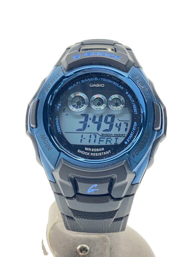 【中古】CASIO◆ソーラー腕時計・G-SHOCK/デジタル/BLU【服飾雑貨他】 【中古】CASIO◆ソーラー腕時計・G-SHOCK/デジタル/BLU【服飾雑貨他】