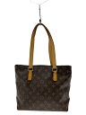 【中古】LOUIS VUITTON◆カバ・ピアノ_モノグラム・キャンバス_BRW/PVC/BRW【バッグ】(4)