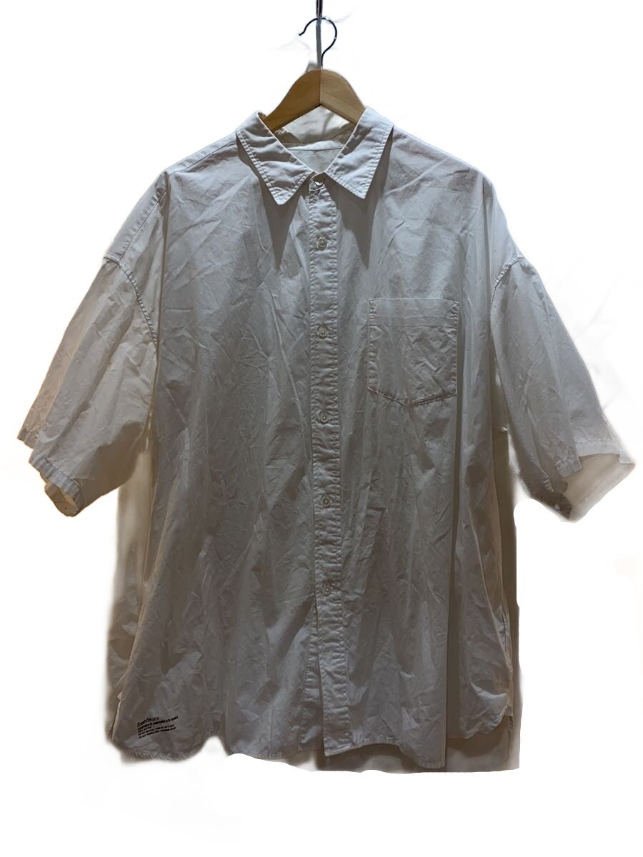 FreshService◆半袖シャツ/L/コットン/ホワイト/無地/FSC241-50111B//