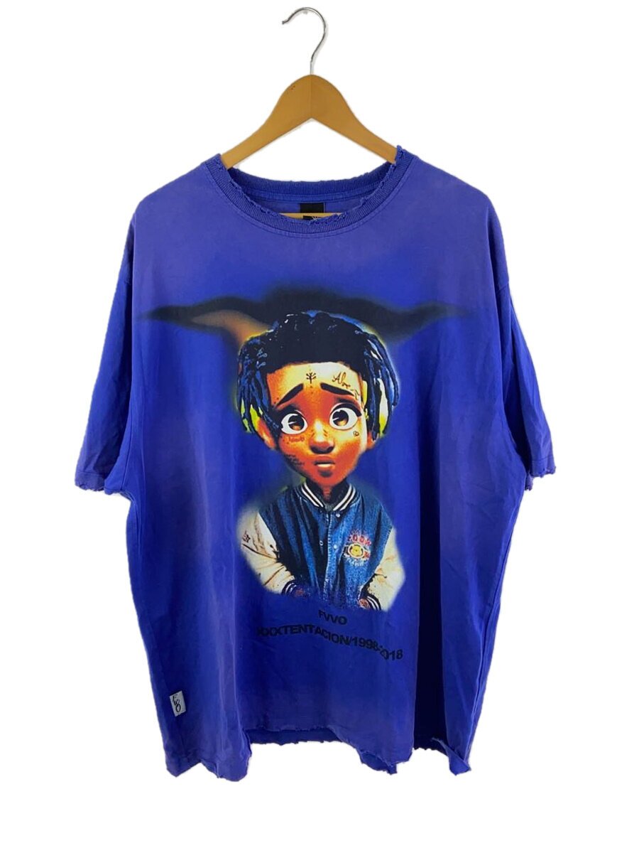 FREEWORLDORDER/Tシャツ/L/コットン/BLU