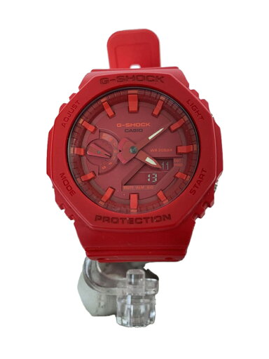 【中古】CASIO◆クォーツ腕時計・G-SHOCK/デジアナ/RED/RED【服飾雑貨他】 【中古】CASIO◆クォーツ腕時計・G-SHOCK/デジアナ/RED/RED【服飾雑貨他】
