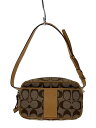 【中古】COACH◆ウエストバッグ/コットン/CML/総柄【バッグ】
