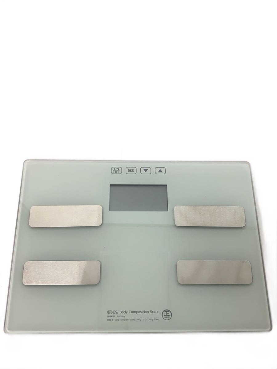 【中古】OHM◆OHM/オームデンキ/体重計測機/体組成計 HB-KG11H1-W【家電・ビジュアル・オーディオ】