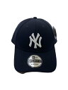 【中古】NEW ERA◆キャップ/--/ポリエステル/NVY/メンズ【服飾雑貨他】