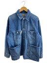 【中古】RED CARD◆Chore Coat/S/コットン/ブルー/729920/カバーオール【メンズウェア】