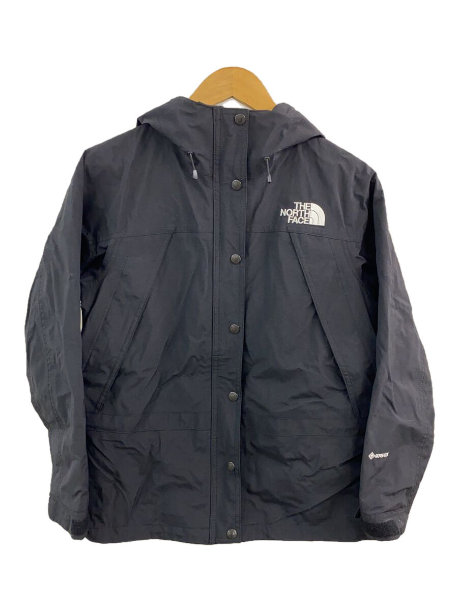 【中古】THE NORTH FACE◆MOUNTAIN LIGHT JACKET_マウンテンライトジャケット/M/ナイロン/BLK【レディースウェア】