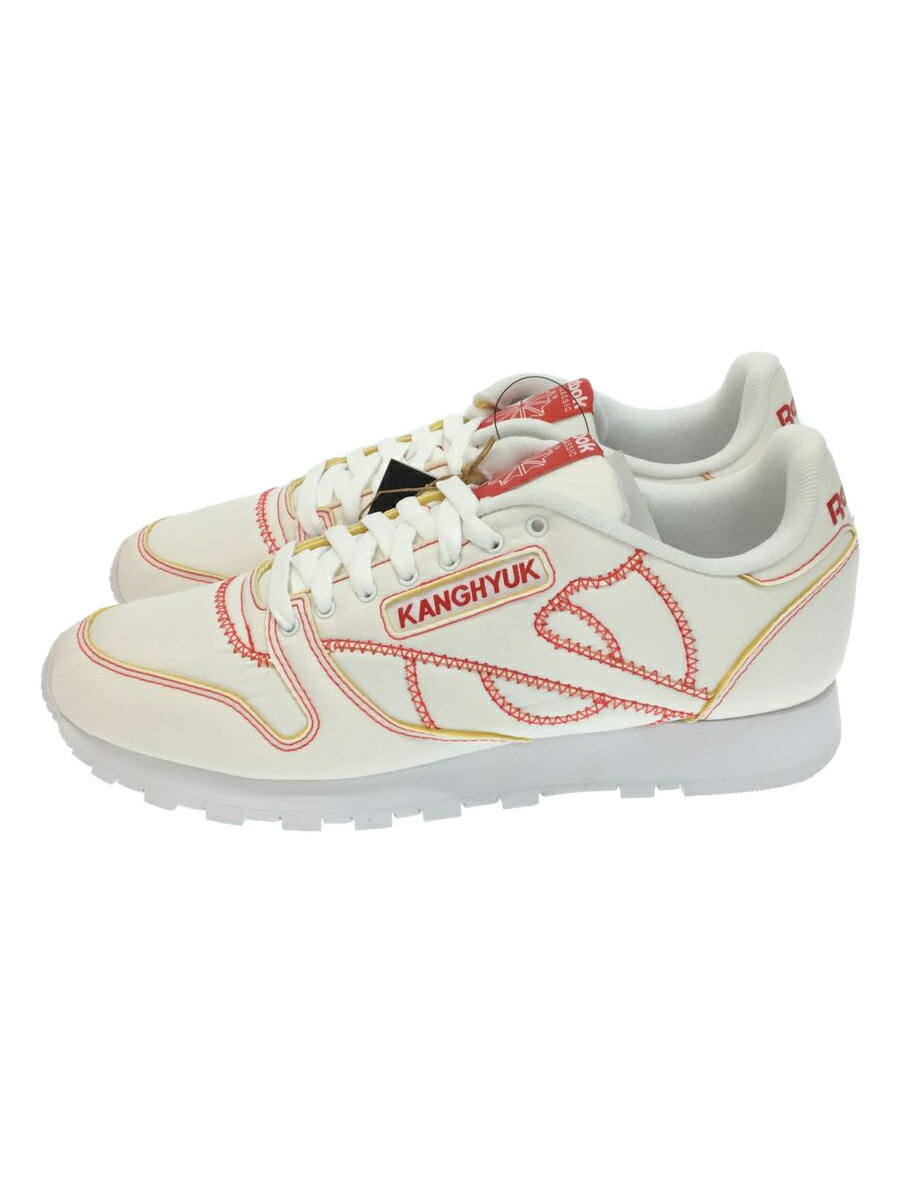 Reebok◆KANGHYUK Classic/ローカットスニーカー/27.5cm/WHT/GW1069