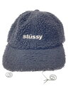 【中古】STUSSY◆キャップ/--/ポリエ