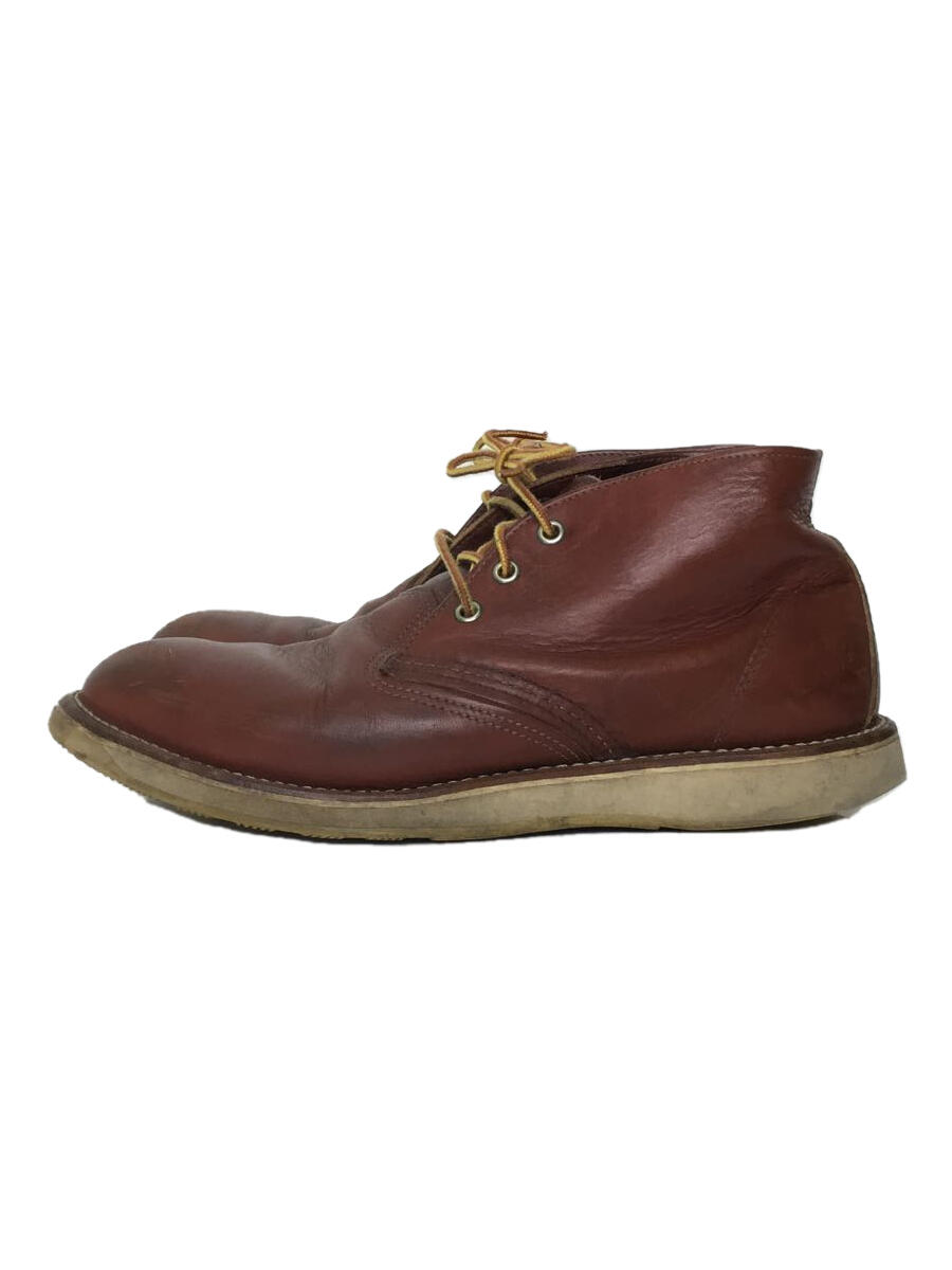 【中古】RED WING CLASSIC CHUKKA/クラシックチャッカ/29cm/ブラウン/レザー/3139【シューズ】