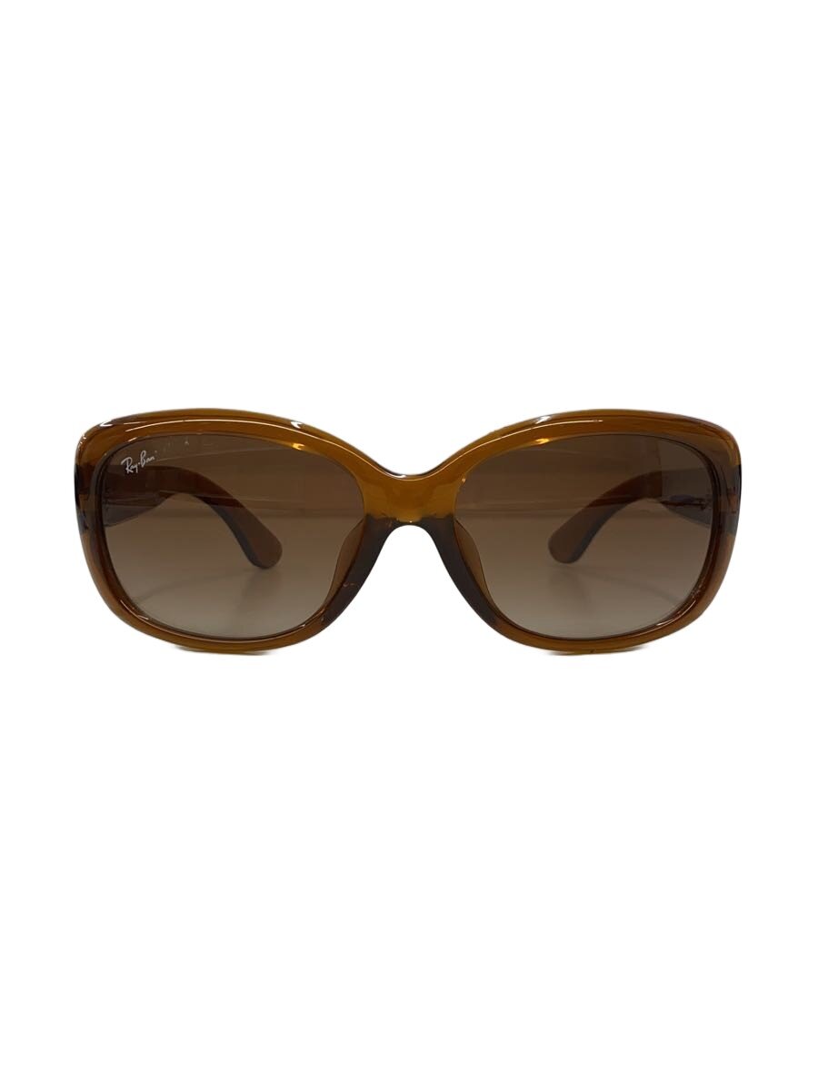 【中古】Ray-Ban◆サングラス/ウェリントン/プラスチック/BRW/BRW/メンズ/RB4101F【服飾雑貨他】