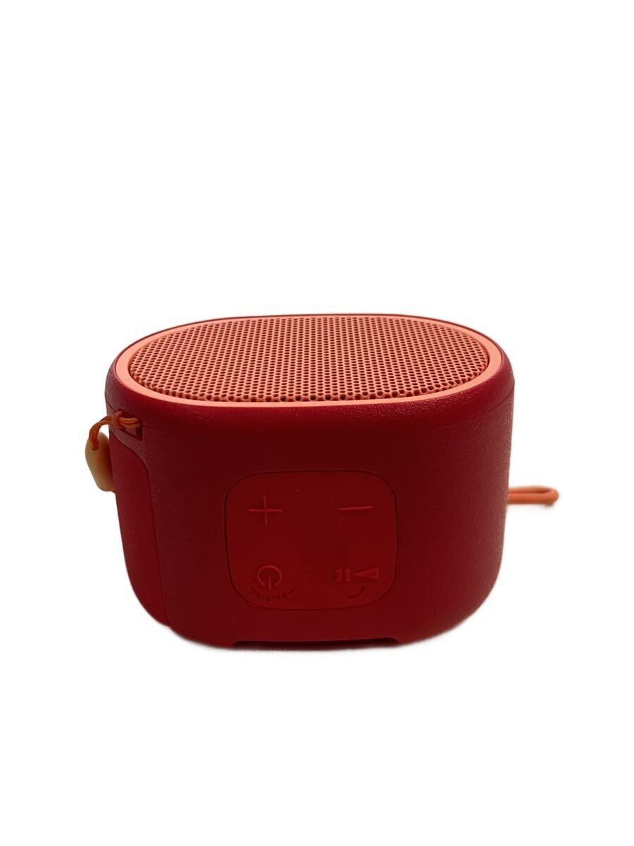 【中古】SONY◆Bluetoothスピーカー SRS-XB01 (R) [レッド]【家電・ビジュアル・オーディオ】