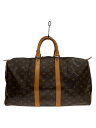 【中古】LOUIS VUITTON◆キーポル45_モノグラム・キャンバス_BRW/PVC/BRW/M41428【バッグ】