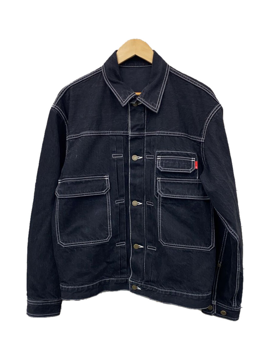 【中古】UNDERCOVER◆21SS/BIG Gジャン/デニムジャケット/1/デニム/BLK/UC1A4208-1/トラッカージャケット【メンズウェア】