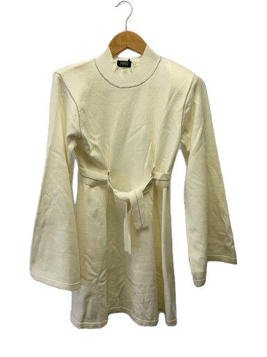 【中古】PAMEO POSE◆長袖ワンピース/FREE/レーヨン/WHT/2323603002【レディースウェア】 【中古】PAMEO POSE◆長袖ワンピース/FREE/レーヨン/WHT/2323603002【レディースウェア】