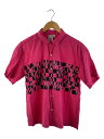 【中古】X-girl◆半袖シャツ/2/レーヨン/PNK/105202014007/HOTROD S/S SHIRT【レディースウェア】(4)