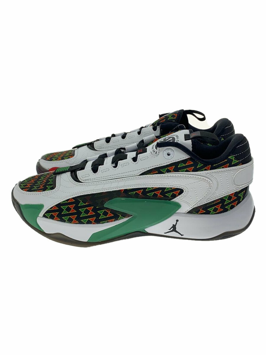 【中古】NIKE◆JORDAN LUKA 2_ジョーダン ルカ 2/27.5cm/WHT【シューズ】