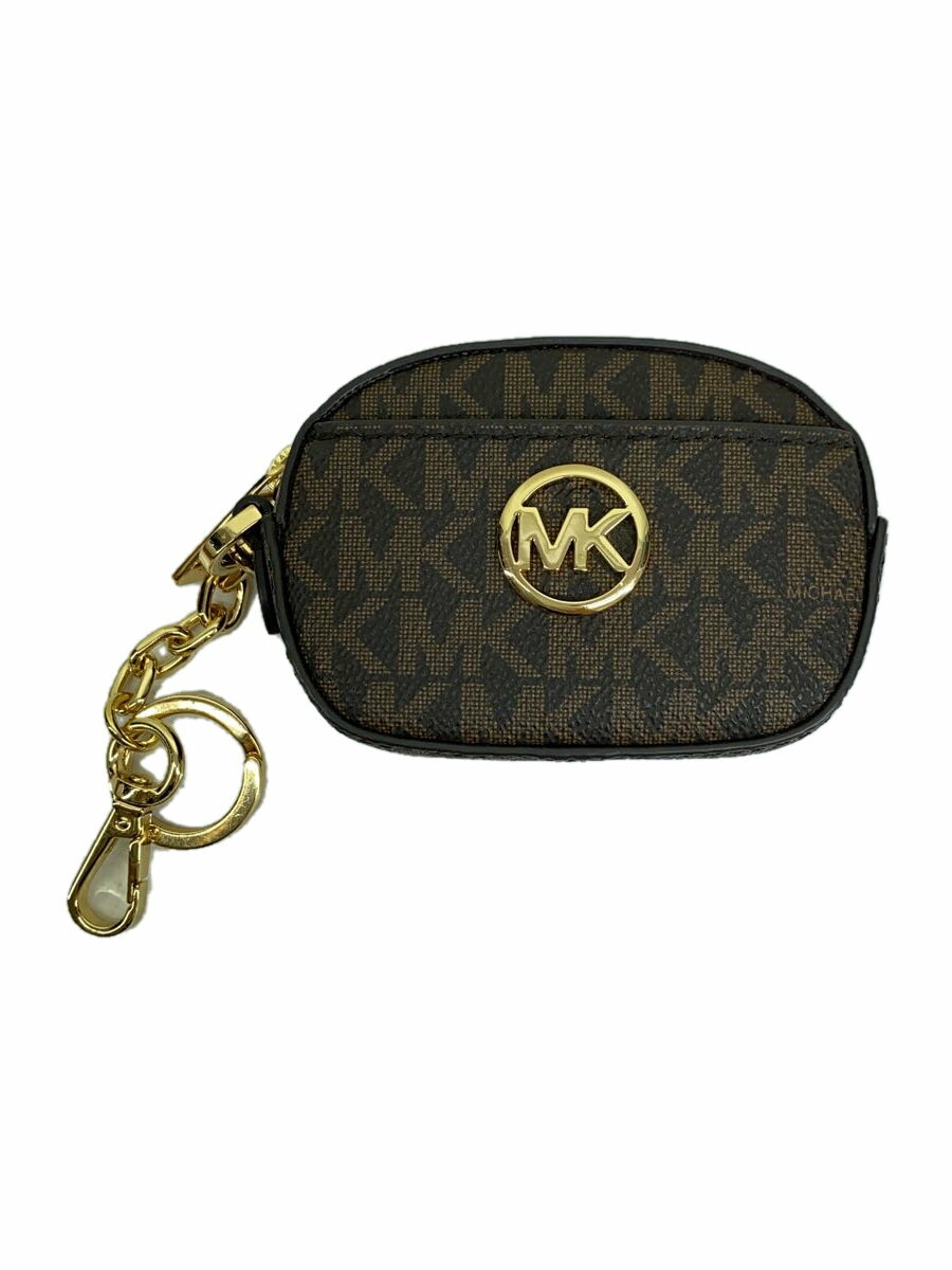 【中古】MICHAEL KORS◆小物/レザー/BRW/レディース/35S3G8GP5V【服飾雑貨他】