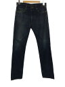 【中古】ARMANI JEANS◆ストレートパンツ/31/デニム/IDG/無地【メンズウェア】