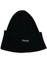 【中古】Supreme◆ニットキャップ/--/コットン/BLK/無地/メンズ//【服飾雑貨他】