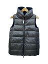 【中古】HERNO◆ダウンベスト/40/ポリエステル/BEG/ベージュ/無地/pi0394D-19288-9300//【レディースウェア】