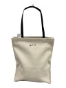 【中古】agnes b.◆23SS/縦型トートバッグ/コットン/IVO/P049-VTD0【バッグ】(4)