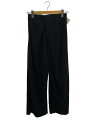 【中古】FLORENT◆STRAPLESS JUMPSUIT/00/ポリエステル/ブラック/2411F05101【レディースウェア】