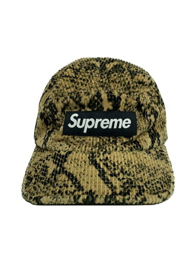 【中古】Supreme◆Snakeskin Corduroy CAMP CAP Tan/キャップ/--/コーデュロイ/CML/メンズ【服飾雑貨他】 【中古】Supreme◆Snakeskin Corduroy CAMP CAP Tan/キャップ/--/コーデュロイ/CML/メンズ【服飾雑貨他】